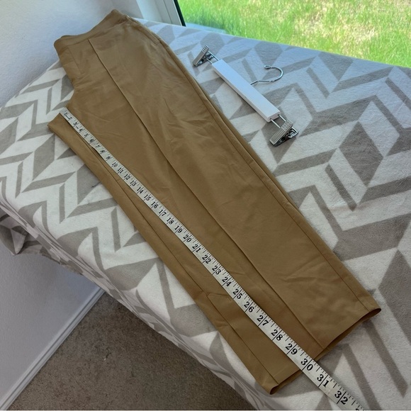 ATHLETA Brooklyn Heights Vienna Slim Pant Tapered Leg size 10 Tapestry Gold - Picture 8 of 10